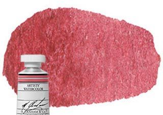 M Graham Watercolor 15ml Tube Alizarin Crimson