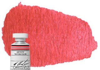 M Graham Watercolor 15ml Tube Quinacridone Red