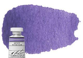 M Graham Watercolor 15ml Tube Ultramarine Violet