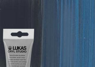 Lukas Cryl Studio Acrylic Paint Prussian Blue 125ml Tube