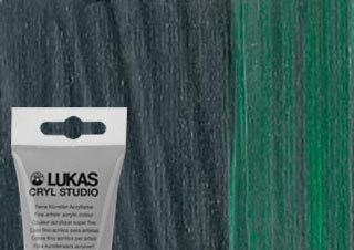 Lukas Cryl Studio Acrylic Paint Green Earth 125ml Tube