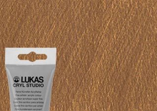 LUKAS CRYL Studio Acrylic - Metallic Gold Bronze, 125ml Tube