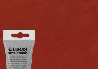 Lukas Cryl Studio Acrylic Paint Terracotta 125ml Tube