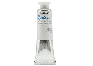 Lukas Berlin Water Mixable Oil Zinc White 37ml