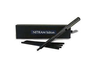 Nitram Baton Holder with 5 Mignonette 4mm Charcoal Sticks