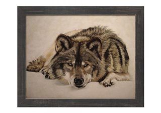 Country Chic 1.5in Wood Frame 2mm Glass & Backing 11x14 - Charcoal Black