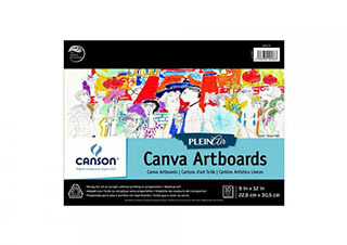 Canson Plein Air Canvas 10 Sheet Pad 9x12