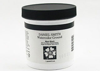 Daniel Smith Watercolor Groundmars Black 16oz