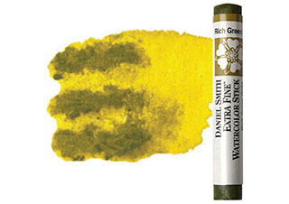 Daniel Smith Watercolor Stick Rich Green Gold