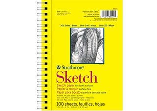 Strathmore 300 Series Spiral Bound Sketch Pad 5.5x8.5