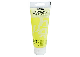 Pebeo Studio Acrylic 100ml Fluorescent Yellow