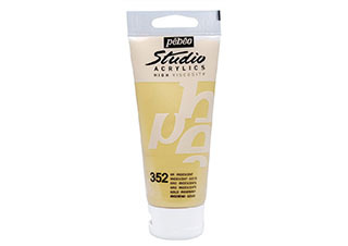 Pebeo Studio Acrylic 100ml Iridescent Gold