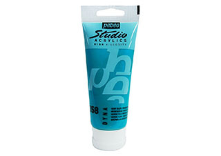 Pebeo Studio Acrylic 100ml Iridescent Green Blue