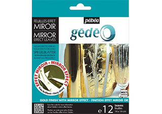 Gedeo Gild 12 Sheet Mirror Leaf Gold