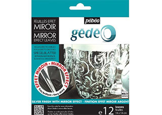 Gedeo Gild 12 Sheet Mirror Leaf Silver