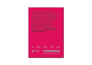 Stonehenge Aqua Watercolor Paper 7x10in 140 lb. Hot Pressed Block