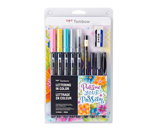 Tombow 10 Piece Advanced Lettering Set