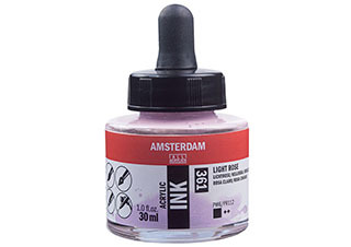 Amsterdam Acrylic Ink 30ml Light Rose