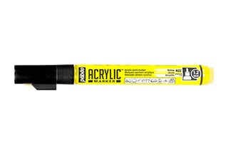 Pebeo 1.2mm Acrylic Marker Yellow