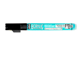 Pebeo 1.2mm Acrylic Marker Carribean Blue