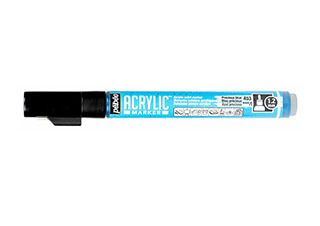 Pebeo 1.2mm Acrylic Marker Precious Blue