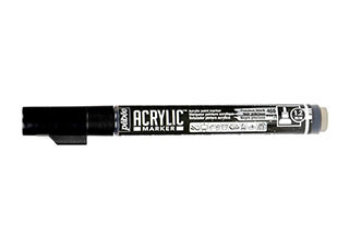 Pebeo 1.2mm Acrylic Marker Precious Black