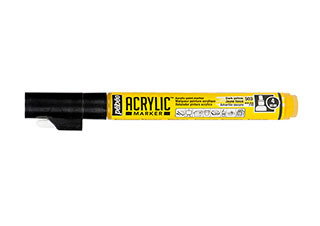 Pebeo 4mm Acrylic Marker Dark Yellow