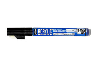 Pebeo 4mm Chisel Acrylic Marker Cyan