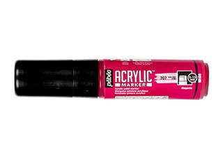 Pebeo 5-15mm Acrylic Marker Magenta