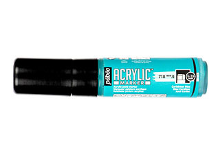 Pebeo 5-15mm Acrylic Marker Carribean Blue