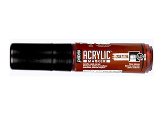 Pebeo 5-15mm Acrylic Marker Raw Sienna