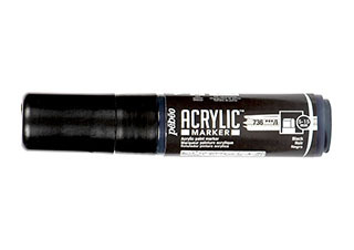 Pebeo 5-15mm Acrylic Marker Black