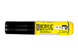 Pebeo 5-15mm Acrylic Marker Fluorescent Yellow