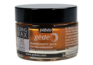 Pebeo Gedeo 30ml Gilding Wax Renaissance Gold