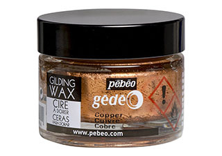 Pebeo Gedeo 30ml Gilding Wax Copper