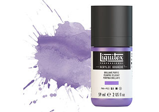 Liquitex Acrylic Gouache 2oz Brilliant Purple