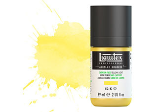 Liquitex Acrylic Gouache 2oz Cadmium-Free Yellow Light