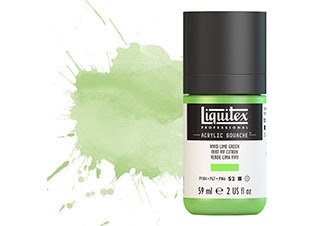 Liquitex Acrylic Gouache 2oz Vivid Lime Green
