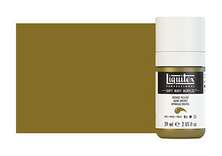 Liquitex Soft Body Acrylic Paint 2oz Bronze Yellow