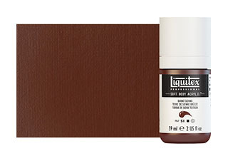 Liquitex Soft Body Acrylic Paint 2oz Burnt Sienna