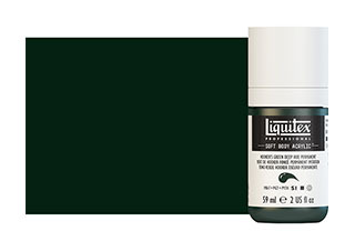 Liquitex Soft Body Acrylic Paint 2oz Hookers Green Deep Hue Permanent