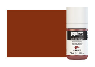 Liquitex Soft Body Acrylic Paint 2oz Iridescent Rich Copper