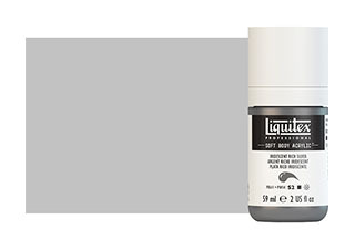 Liquitex Soft Body Acrylic Paint 2oz Iridescent Rich Silver