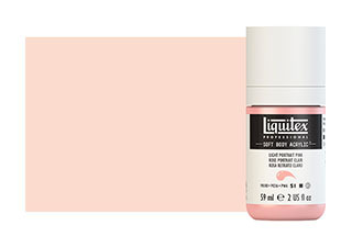 Liquitex Soft Body Acrylic Paint 2oz Light Portrait Pink