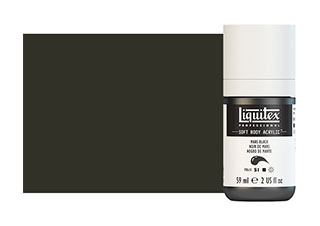 Liquitex Soft Body Acrylic Paint 2oz Mars Black