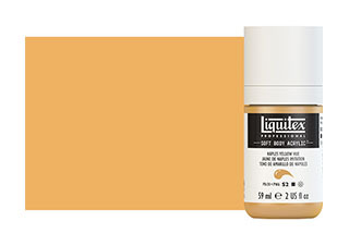 Liquitex Soft Body Acrylic Paint 2oz Naples Yellow Hue