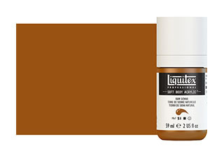 Liquitex Soft Body Acrylic Paint 2oz Raw Sienna