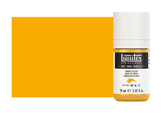 Liquitex Soft Body Acrylic Paint 2oz Turners Yellow