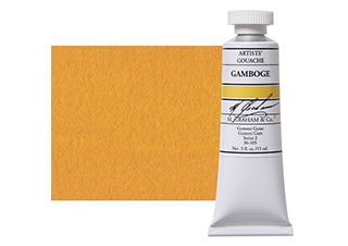 M. Graham Artists' Gouache 15ml Gamboge
