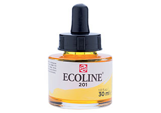 Ecoline Liquid Watercolor 30mL Pipette Jar Light Yellow
